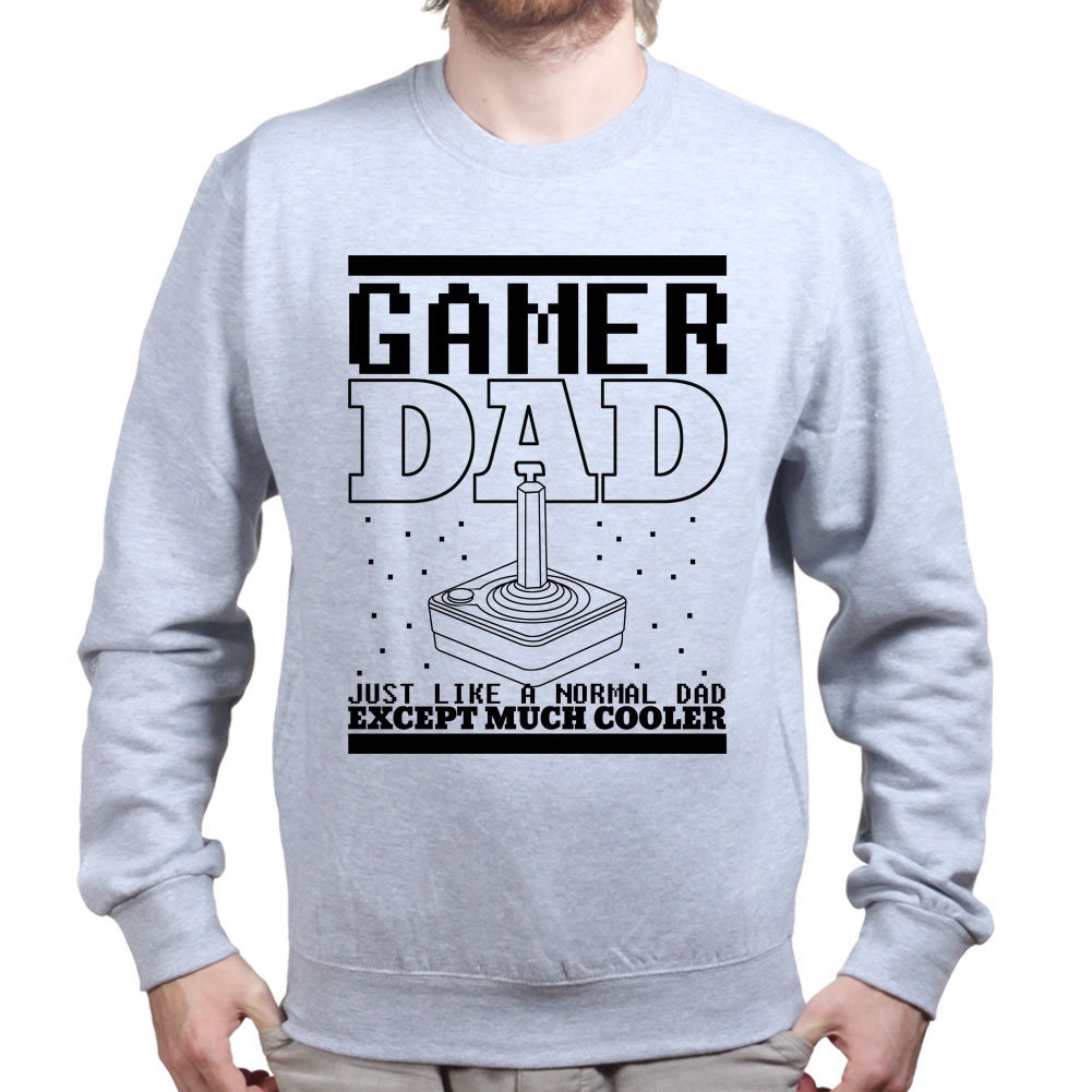 Retro Gamer Dad Gaming Console Father's Day Sweatshirt