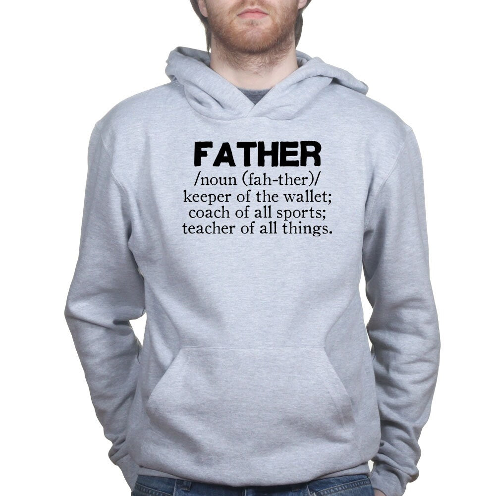 Definition of Father's Day Gift For Dad Daddy Papa Hoodie - R1794