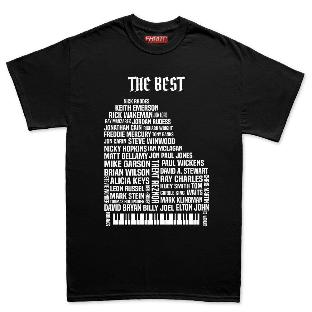 Keyboard Legends T-Shirt: Piano, Organ, Synth Player Tribute