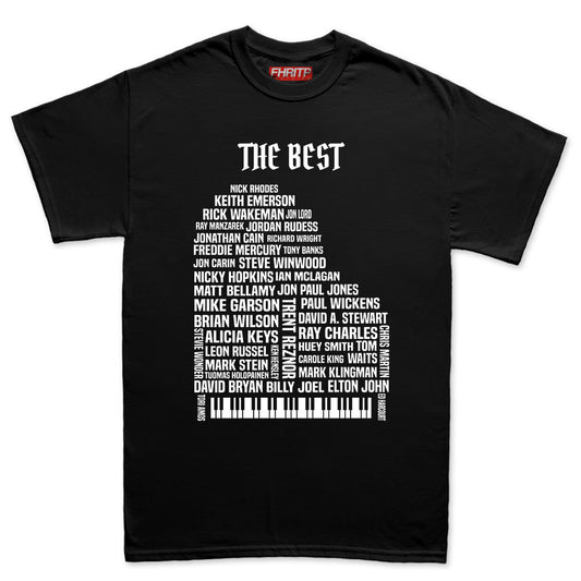 Keyboard Legends T-Shirt: Piano, Organ, Synth Player Tribute