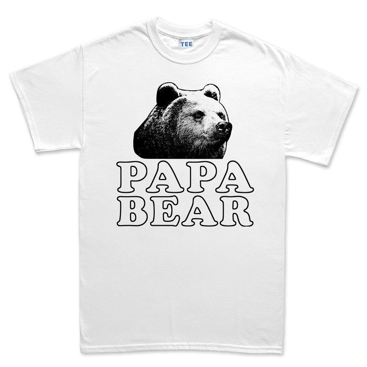 Papa Bear Shirt, Fathers Day Gift For Dad, Daddy Funny Mens Tee, Graphic Top