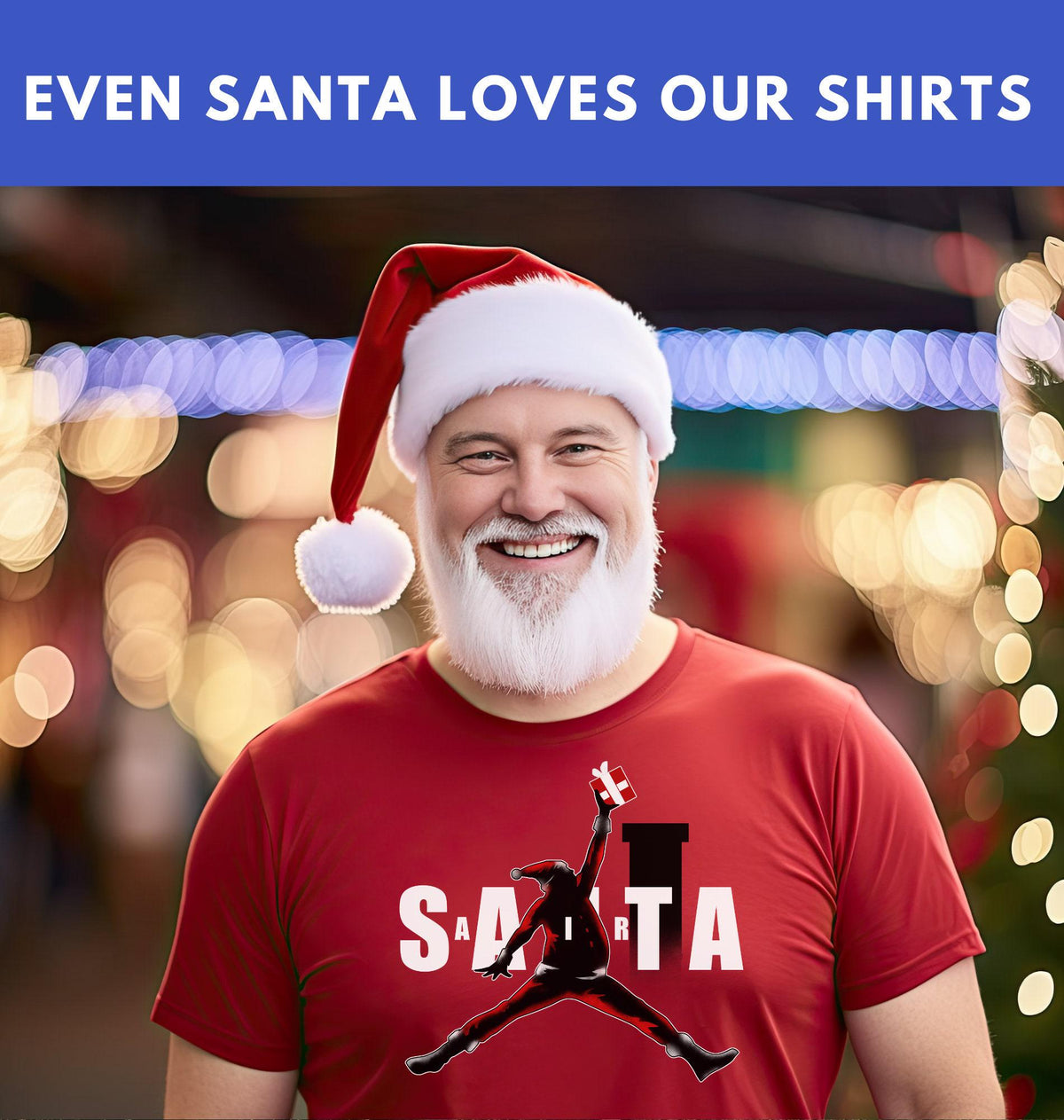 Comfort Colors® Santa Claws Shirt, Funny Cat Christmas Tee, Santa Cat Holiday Graphic, Christmas Gift