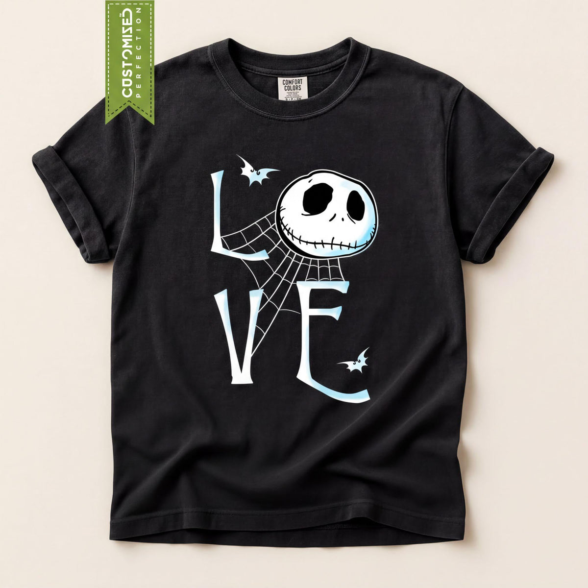 Love Halloween T-shirt, Comfort Colors® Trick Or Treat Tee, Stay Scary Top, Skellington Tshirt