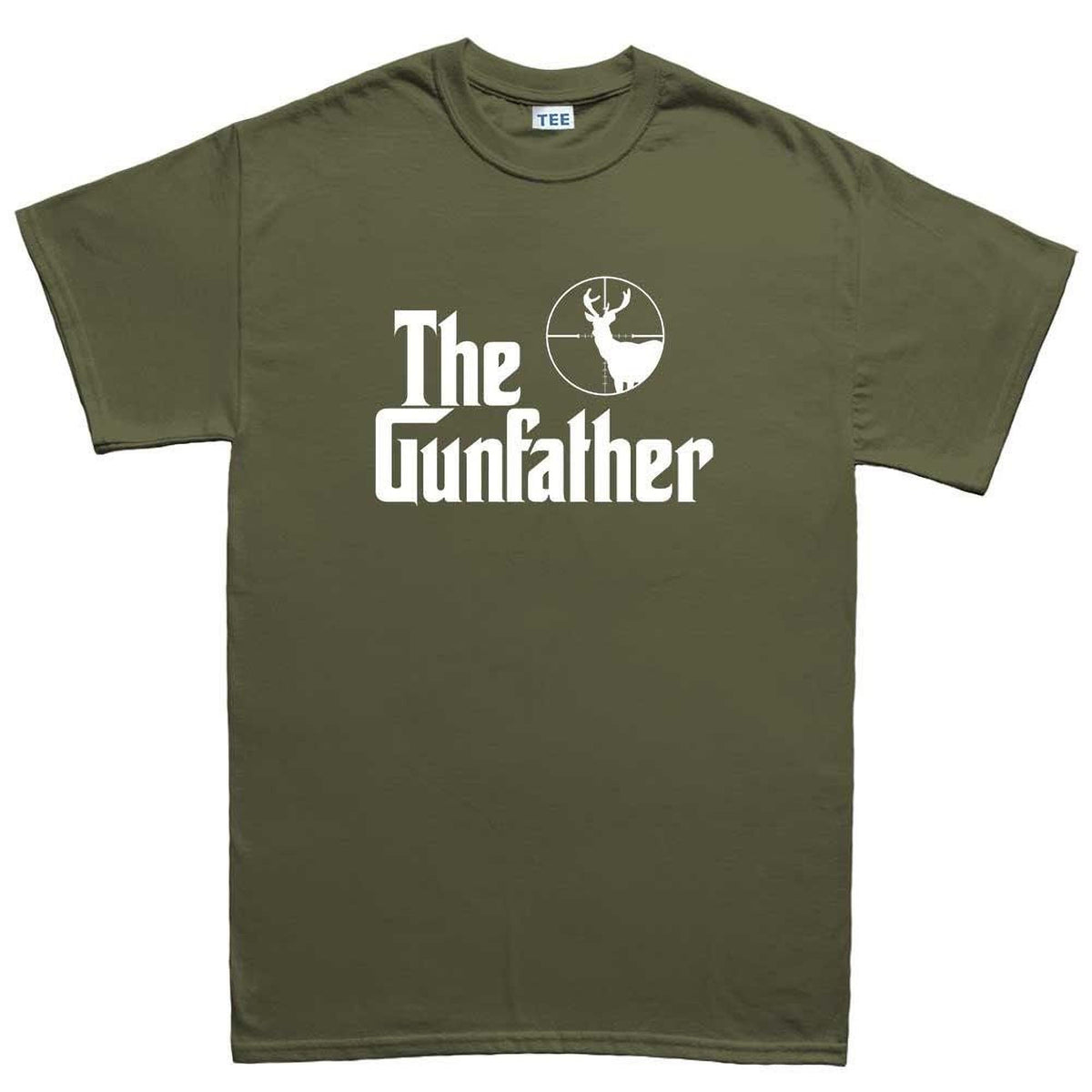 The Gun Father Dad Shirt, Hunting Shooting Camping Mens Tee