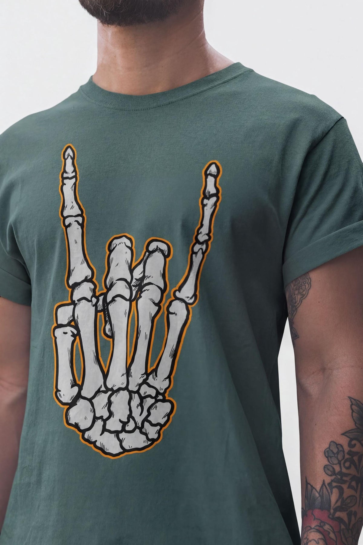 Heavy Metal Halloween Shirt, Devils Horns Tshirt, Comfort Colors® Metal Music Tee, Fall Autumn Vibes Top
