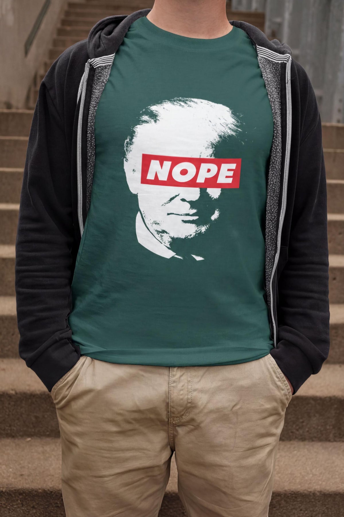 Trump Nope T-Shirt: Funny Political Tee, Comfort Colors Tshirt