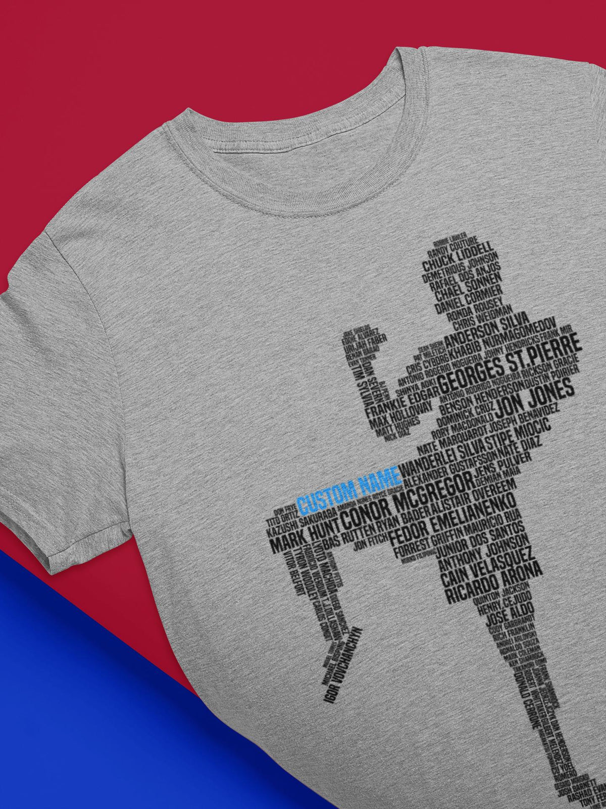 Custom MMA Shirt, MMA Fighter Gift, Customized MMA Gift, Mixed Martial Arts T-shirt, Mma Fighter Legends Tribute T shirt, Training Shirt
