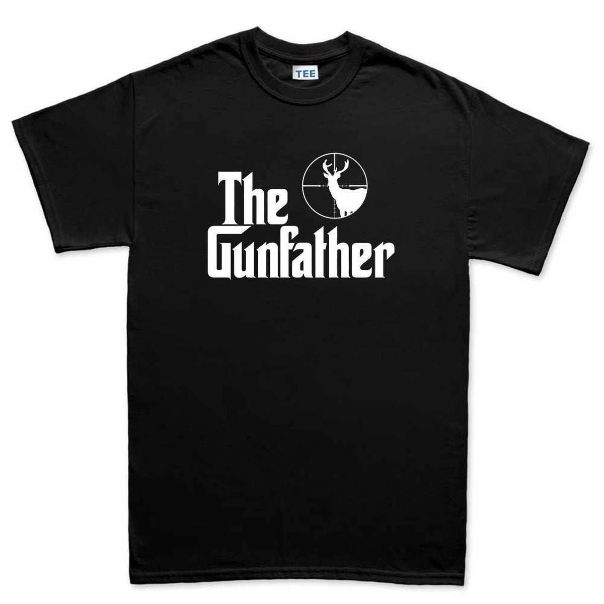 The Gun Father Dad Shirt, Hunting Shooting Camping Mens Tee