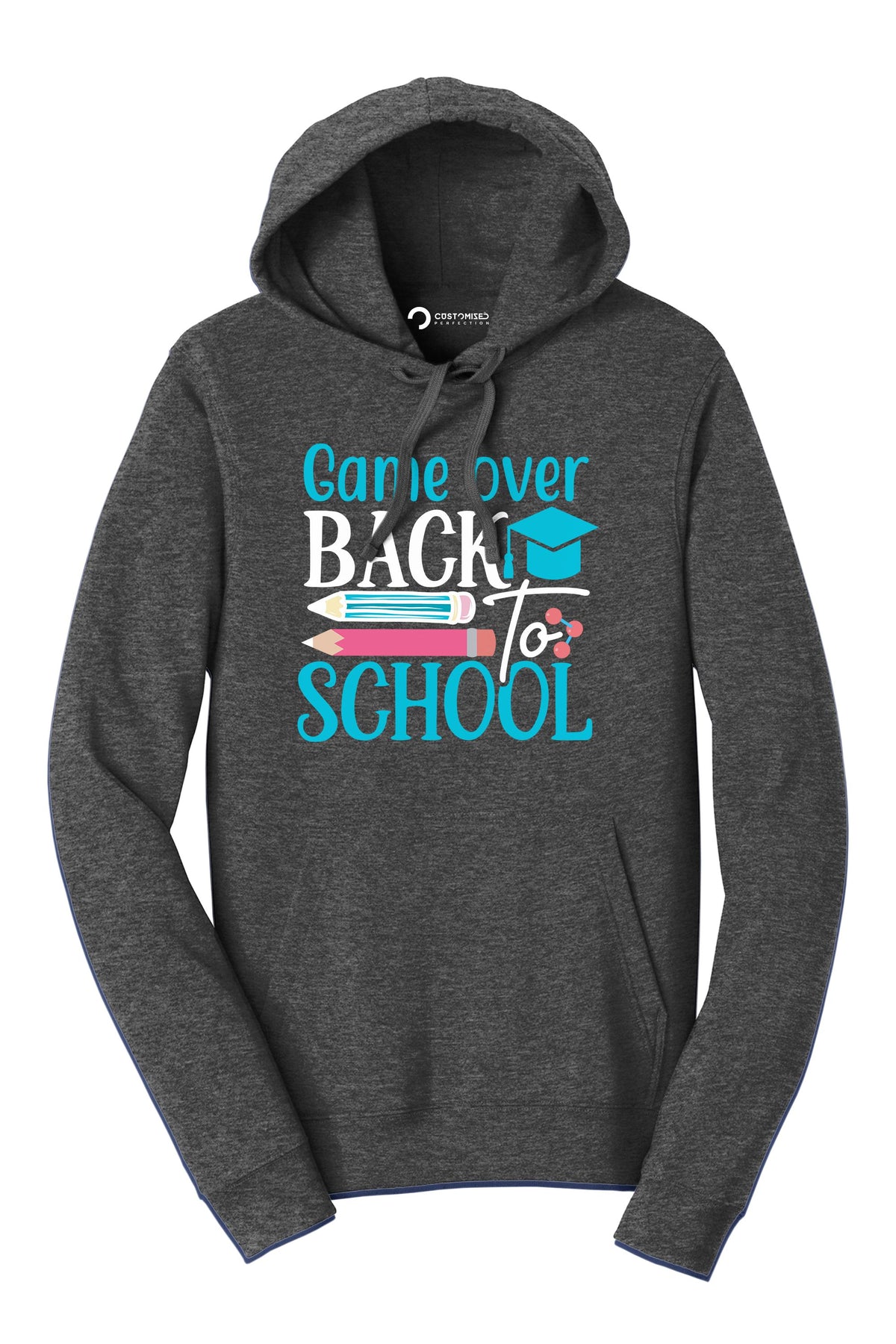 Back to School Game Over TShirt, Gamer Teacher Student First Day Graphic Tee Gift