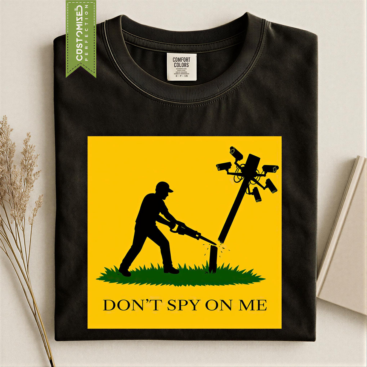 Don't Spy on Me Flock Camera Shirt, Dont Tread Tshirt, Political Protest Tee