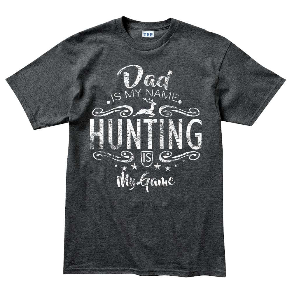 Dad Hunter Hunting Father's Day Gift For Daddy Mens T shirt Tee Top T-shirt - HNT012