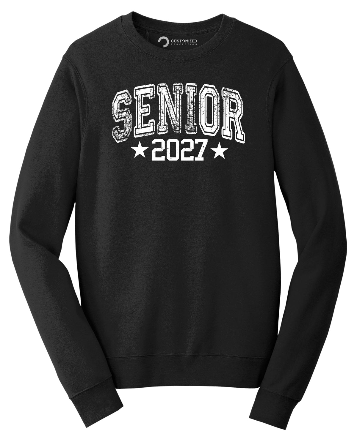 Senior 2027 Shirt, Class of 2027 Graduate T-Shirt, Varsity Style Senior Year Hoodie, Distressed Grad Sweatshirt, Senior Squad Tee Gift