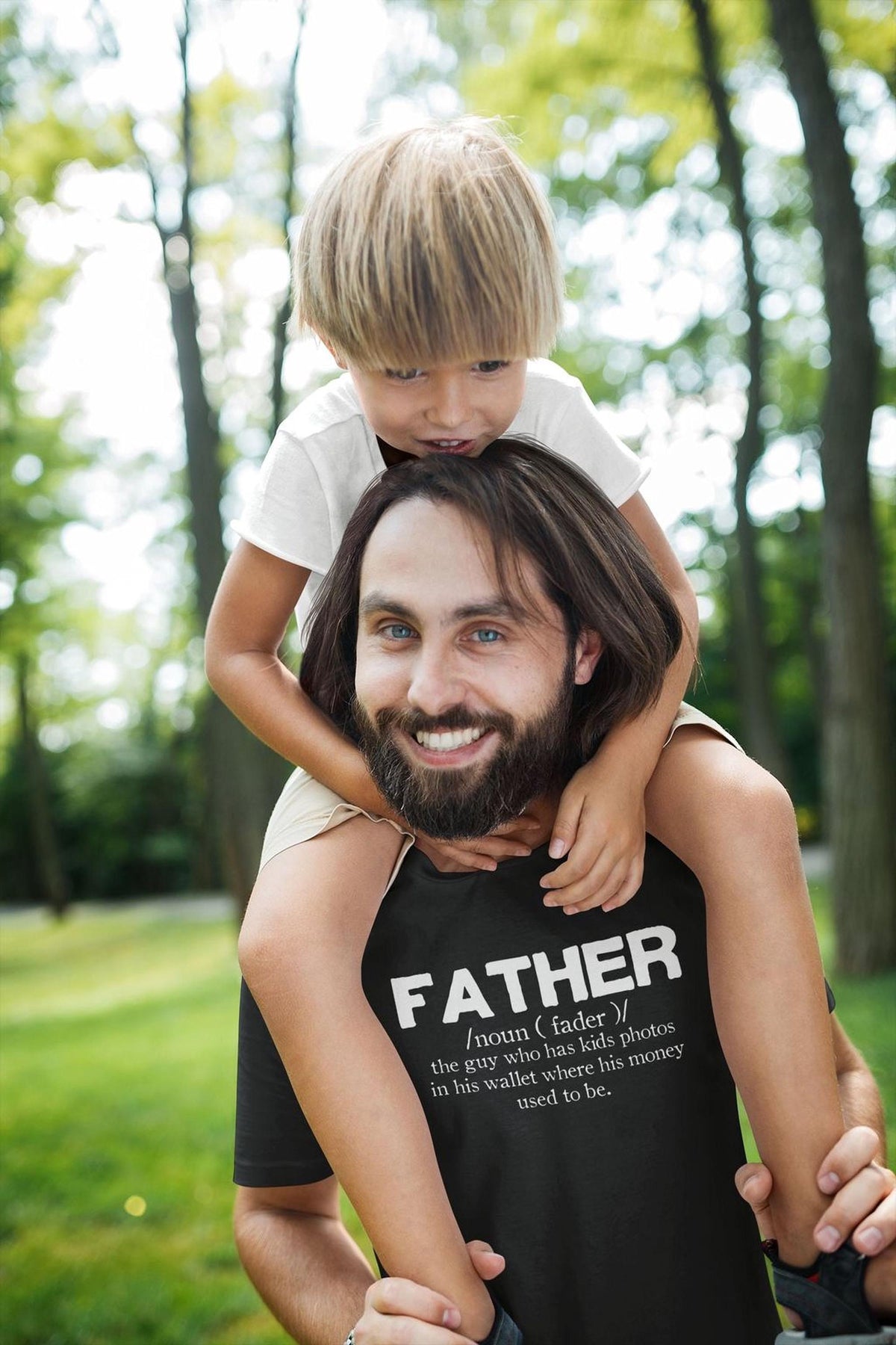 Father Definition Shirt, Comfort Colors® Humorous Dad Tee for Papa, Daddy Top
