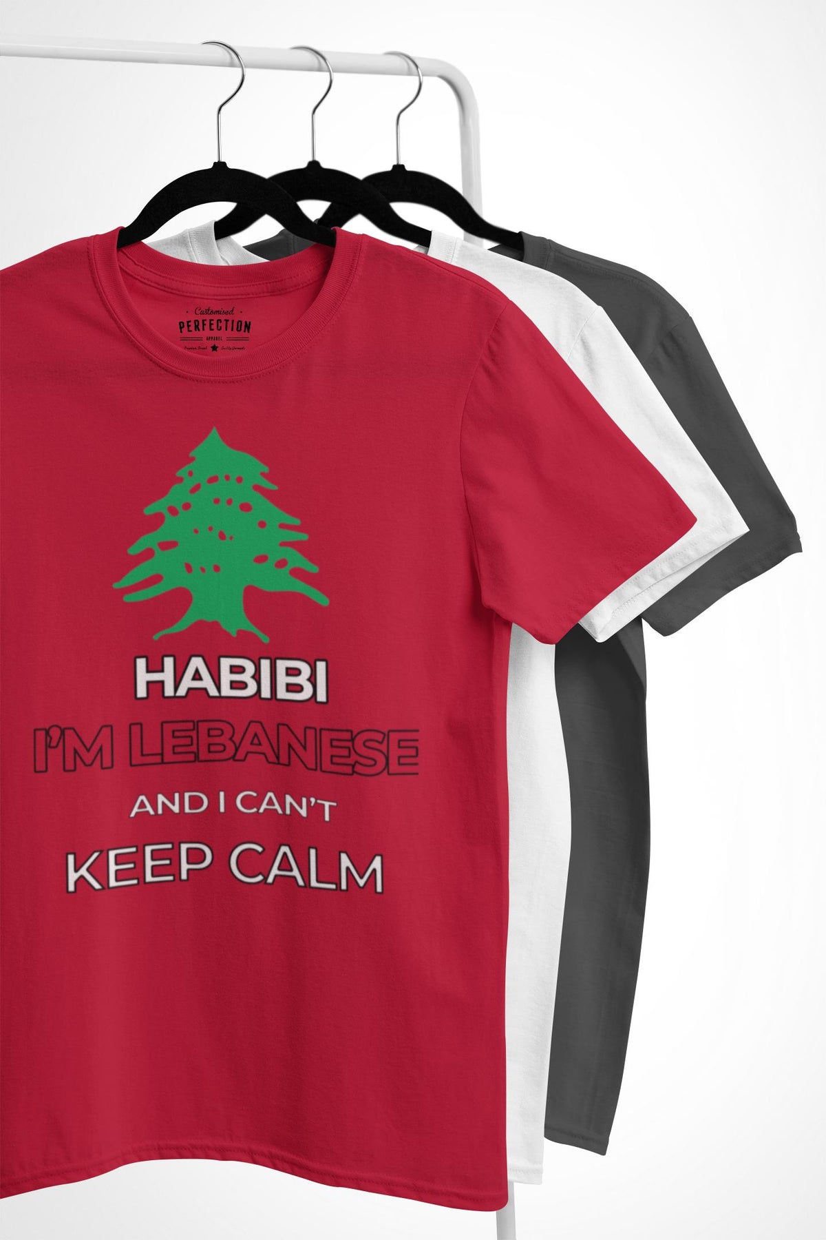 Habibi I'm Lebanese T-Shirt, Cedar Tree Lebanon Hoodie, Cant Keep Calm Sweatshirt, Lebanese Pride Gift Idea For Her Family