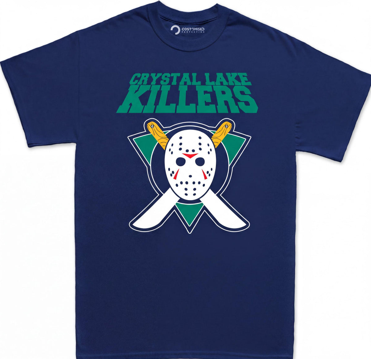 Crystal Lake Killers Halloween Shirt, Comfort Colors® Jason Mask TShirt, Spooky Season Tee, Horror Movie Top