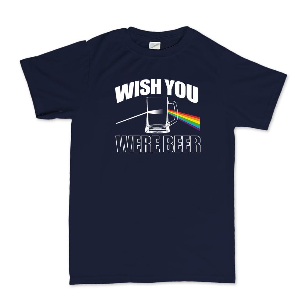 Wish You Were Beer Here Funny T shirt, Music Band Tee,  Vintage Style Top, Drinking