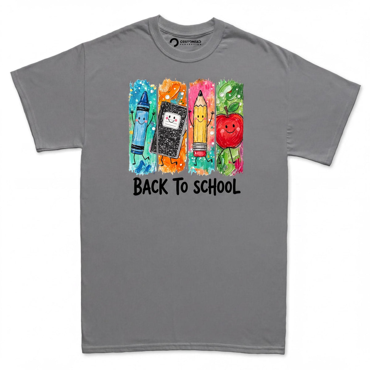 Back To School Shirt | Kawaii Crayon Hoodie Tee | Teacher Kids Gift Idea