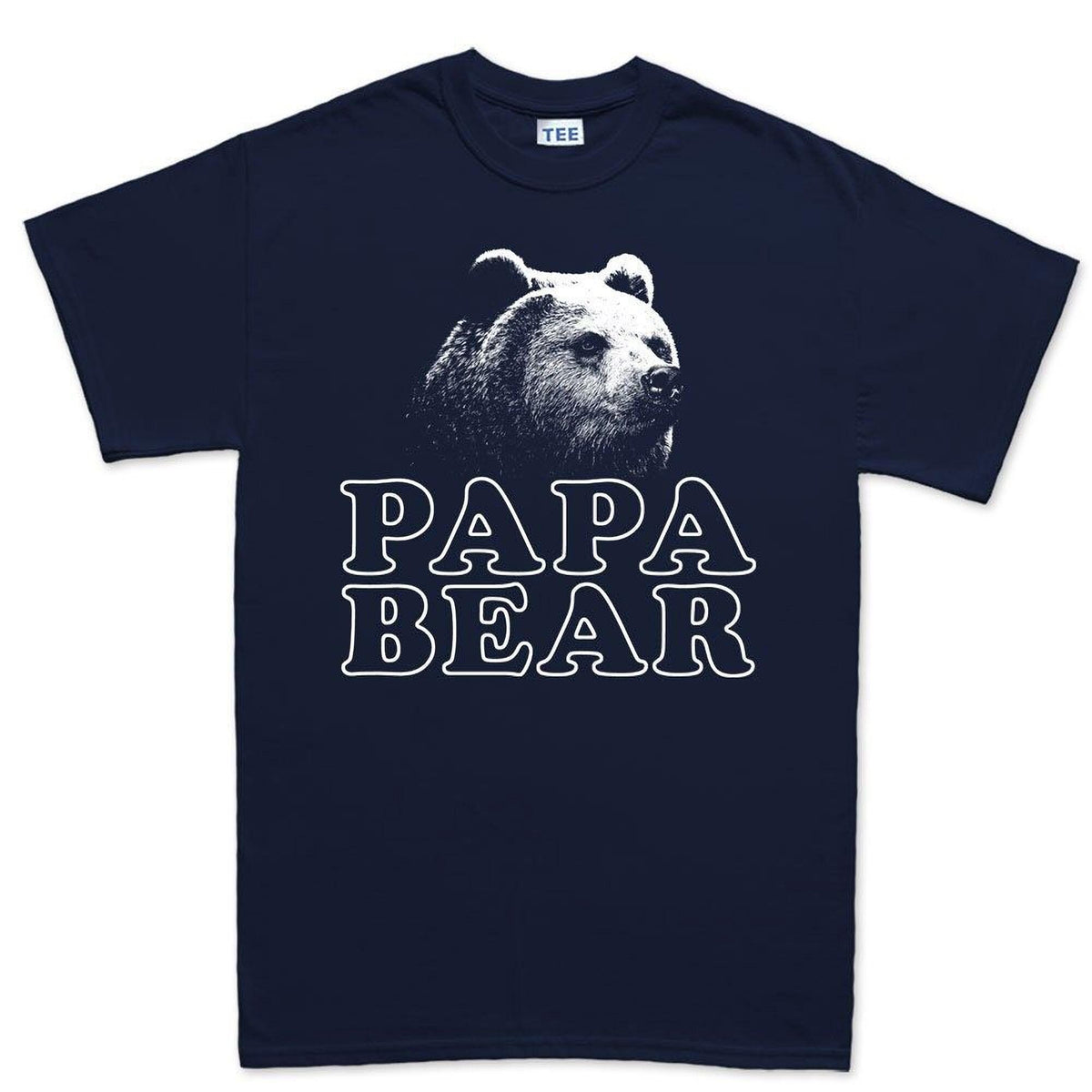 Papa Bear Shirt, Fathers Day Gift For Dad, Daddy Funny Mens Tee, Graphic Top