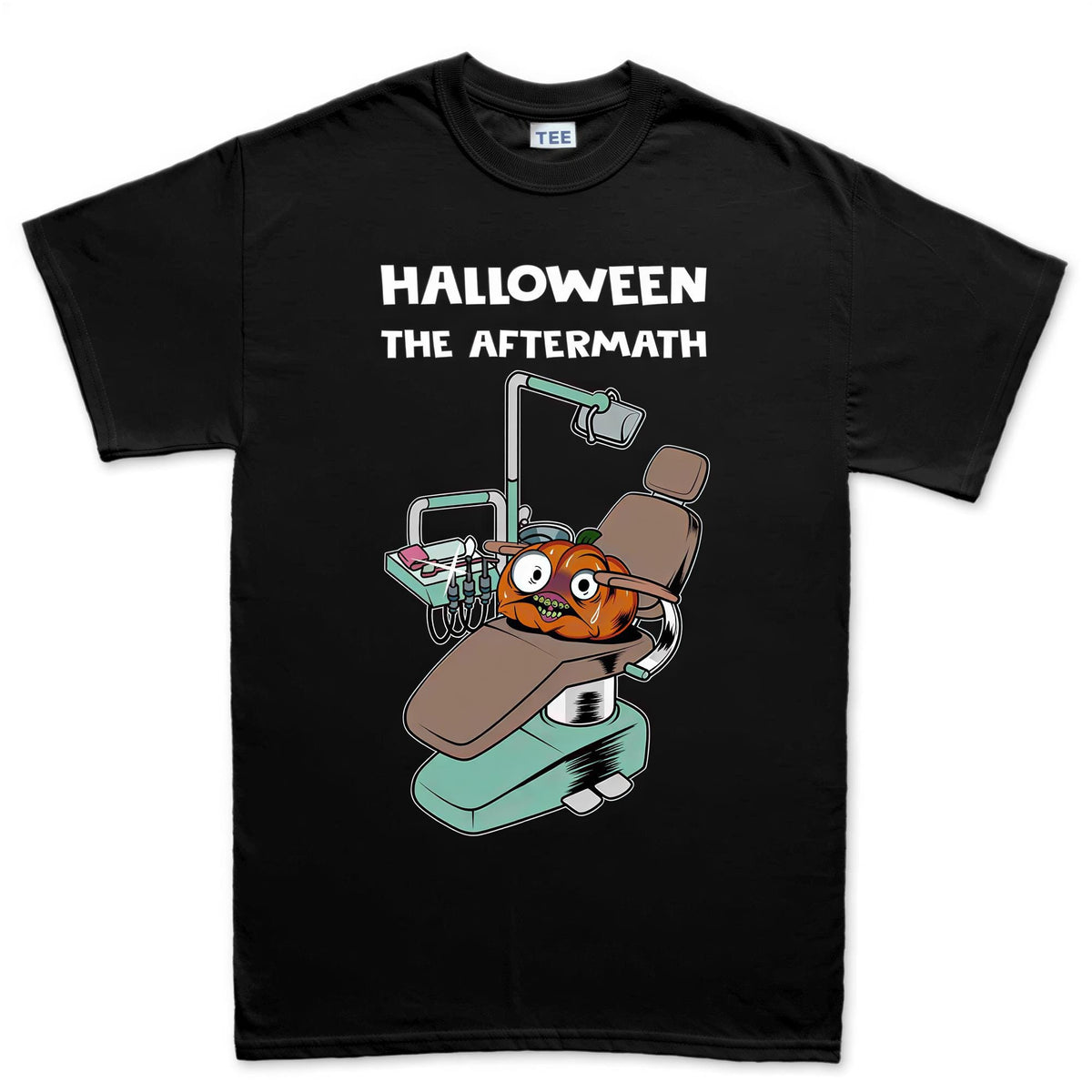 Halloween The Aftermath Shirt, Funny Pumpkin Dentist T-Shirt, Dental Assistant Halloween Hoodie, Trick Or Treat Dentist Sweatshirt, Tee Gift