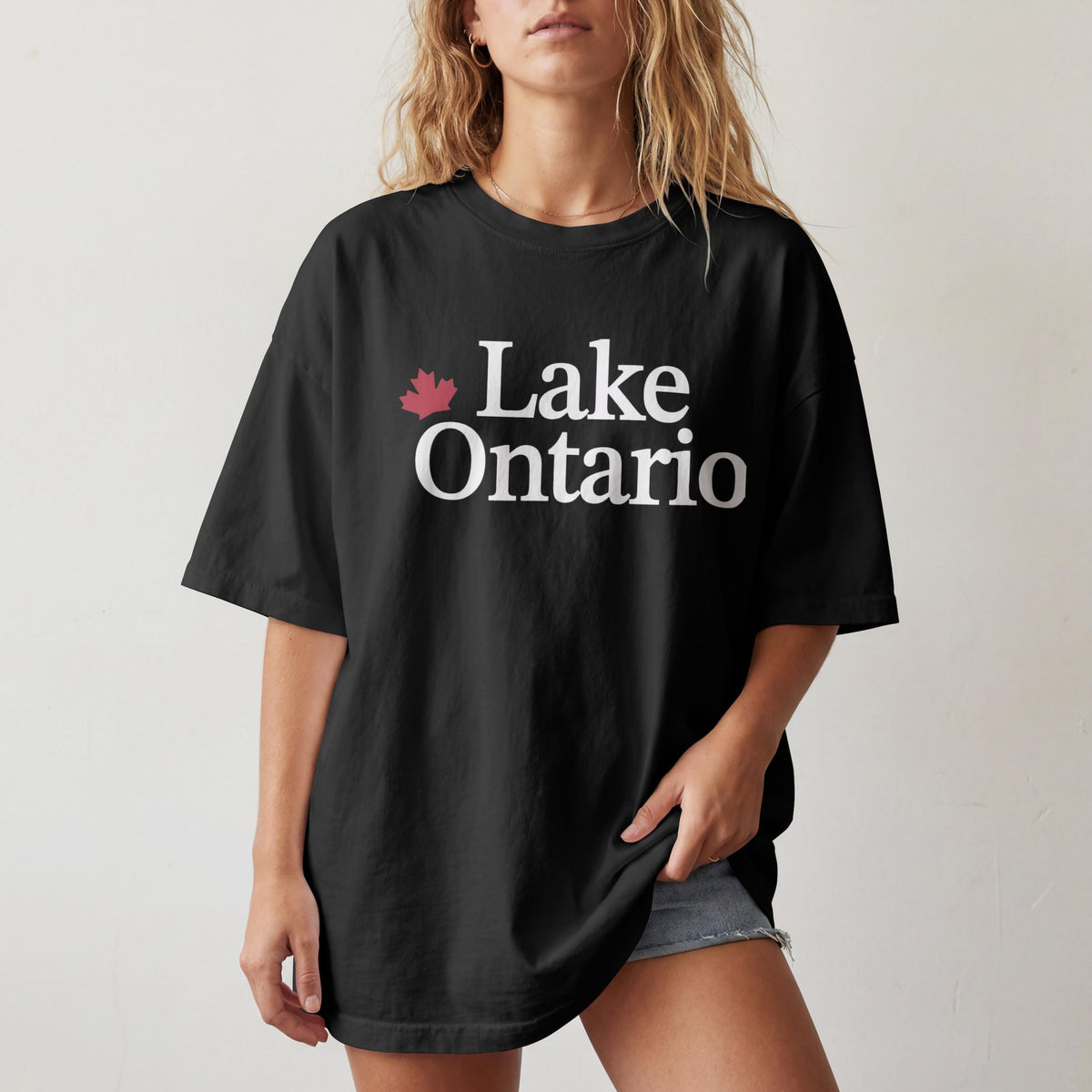 Lake Ontario Not Lake America Shirt, Canada Patriotic T-Shirt, Funny Trump Lake Rename Tee, Canadian Pride Maple Leaf Gift Idea