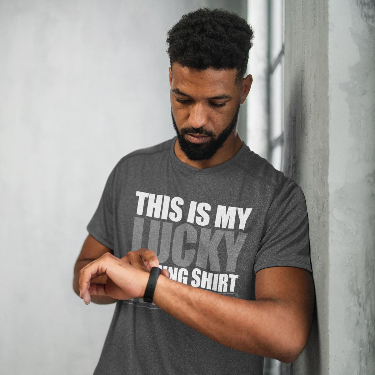 Funny Fishing Shirt: Lucky Angler Tee for Casting Lovers