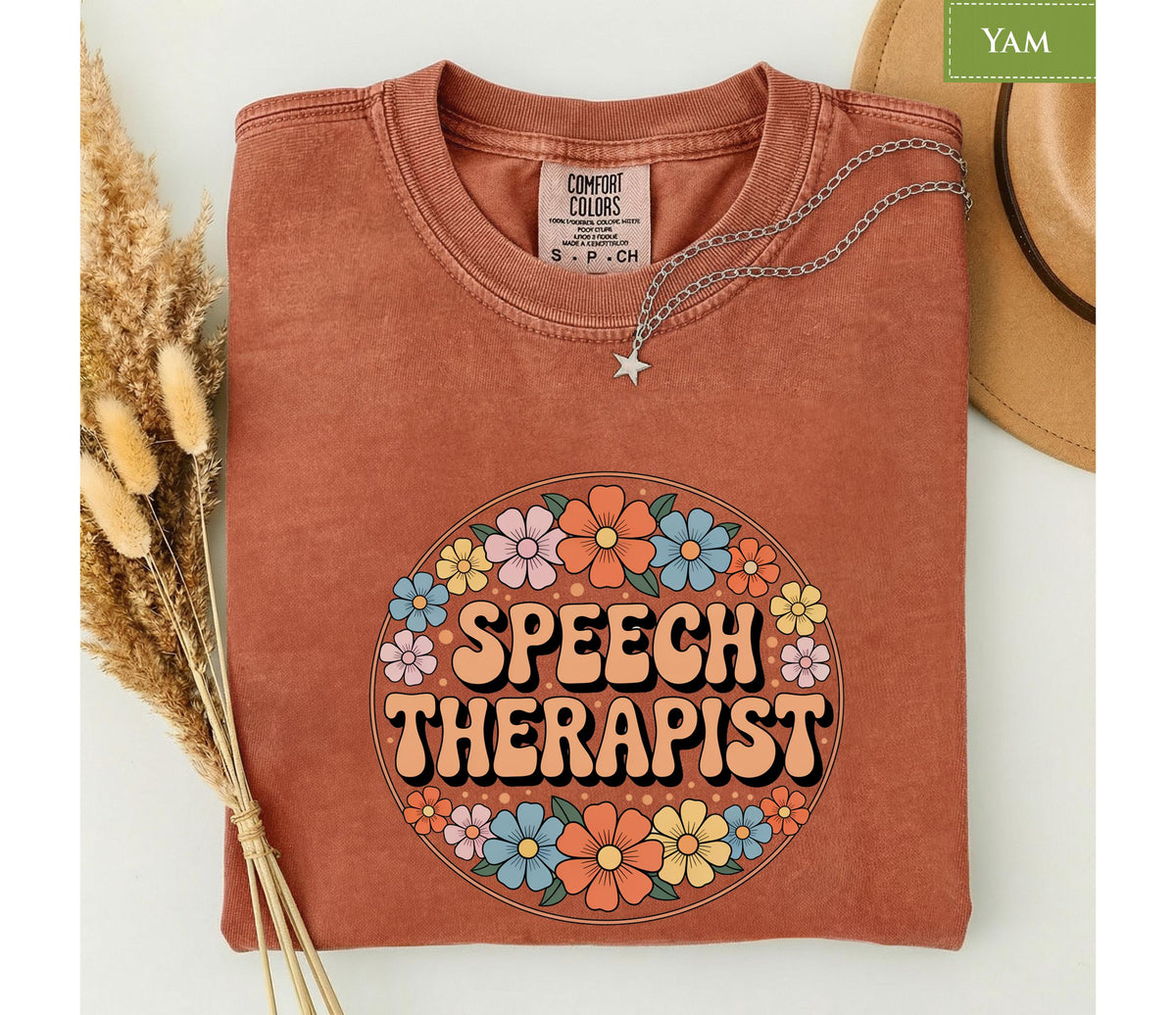 Comfort Colors® Speech Therapist Shirt, Special Education Teacher Tee, SPED Appreciation Gift