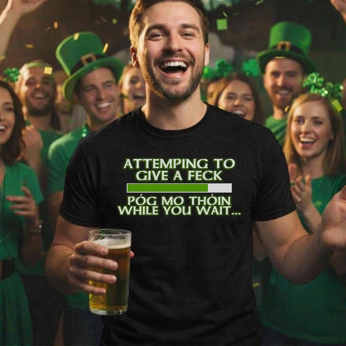 Funny St Patrick's Day Shirt | Pog Mo Thoin Irish Humor Tee