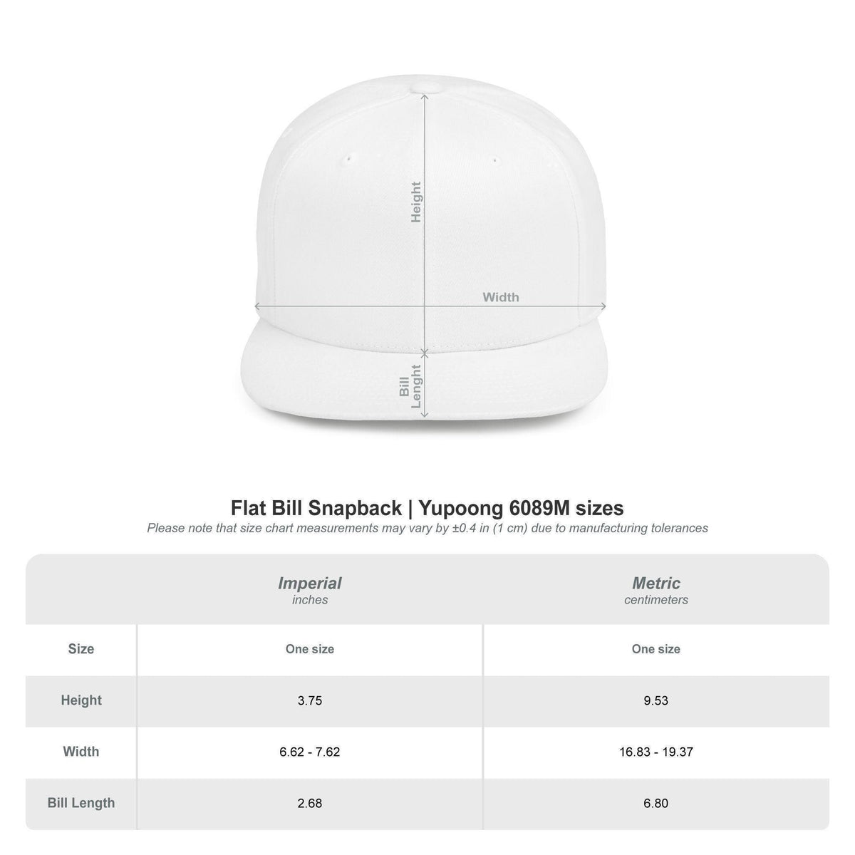 Yupoong® Lake Ontario Embroidered Snapback Hat, 6089M Snapback Hat, Canadian Pride Maple Leaf Gift Idea, Canadian Flat Bill Cap