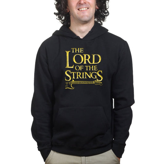 Lord Of the Strings Guitar Player Parody Funny Hoodie