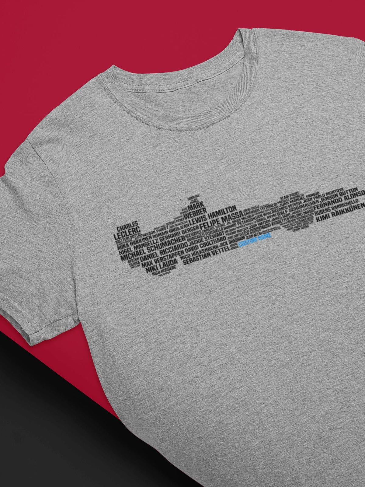 Personalized Racing Car Driver Shirt, Race Legends Tribute T shirt, Formula Tee, Driving Fan Gifts