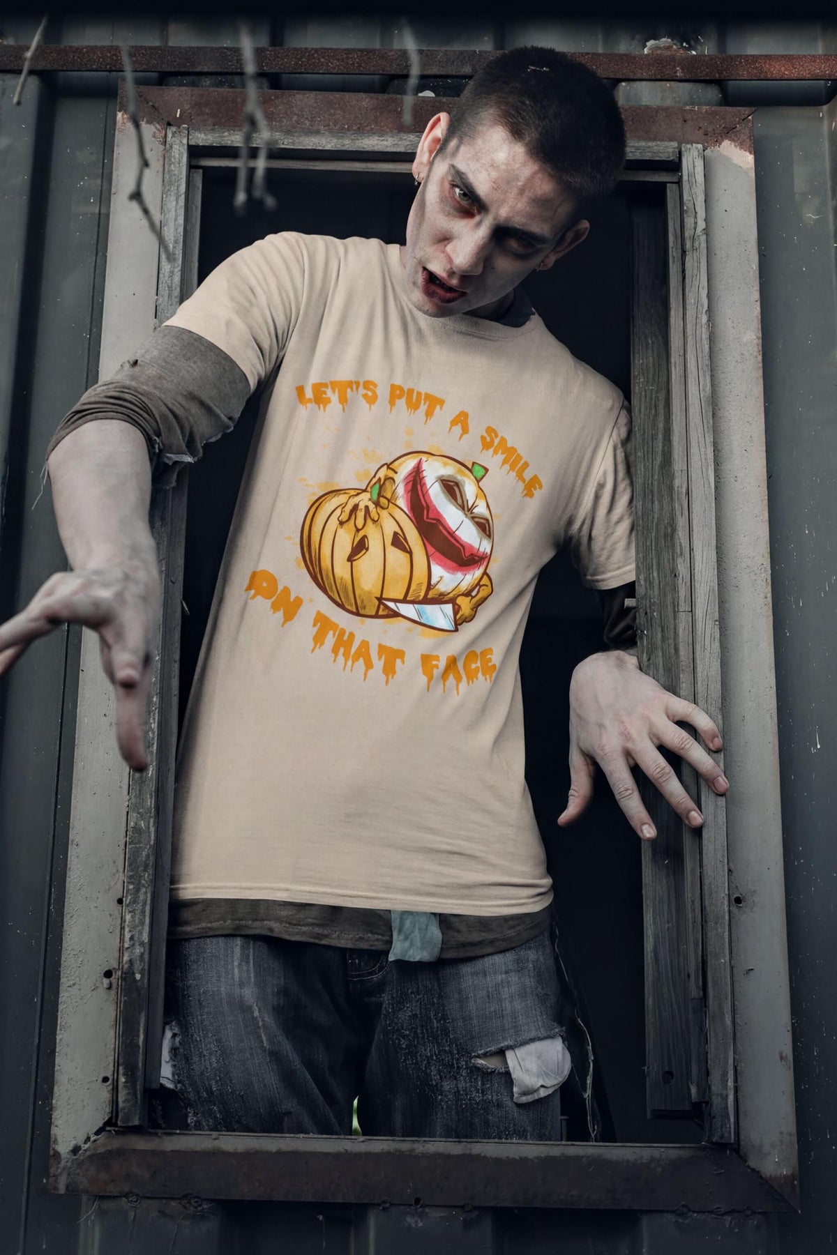 Comfort Colors® Halloween Joker Shirt, Funny Pumpkin TShirt, Trick Or Treat Tee, Fall Autumn Top