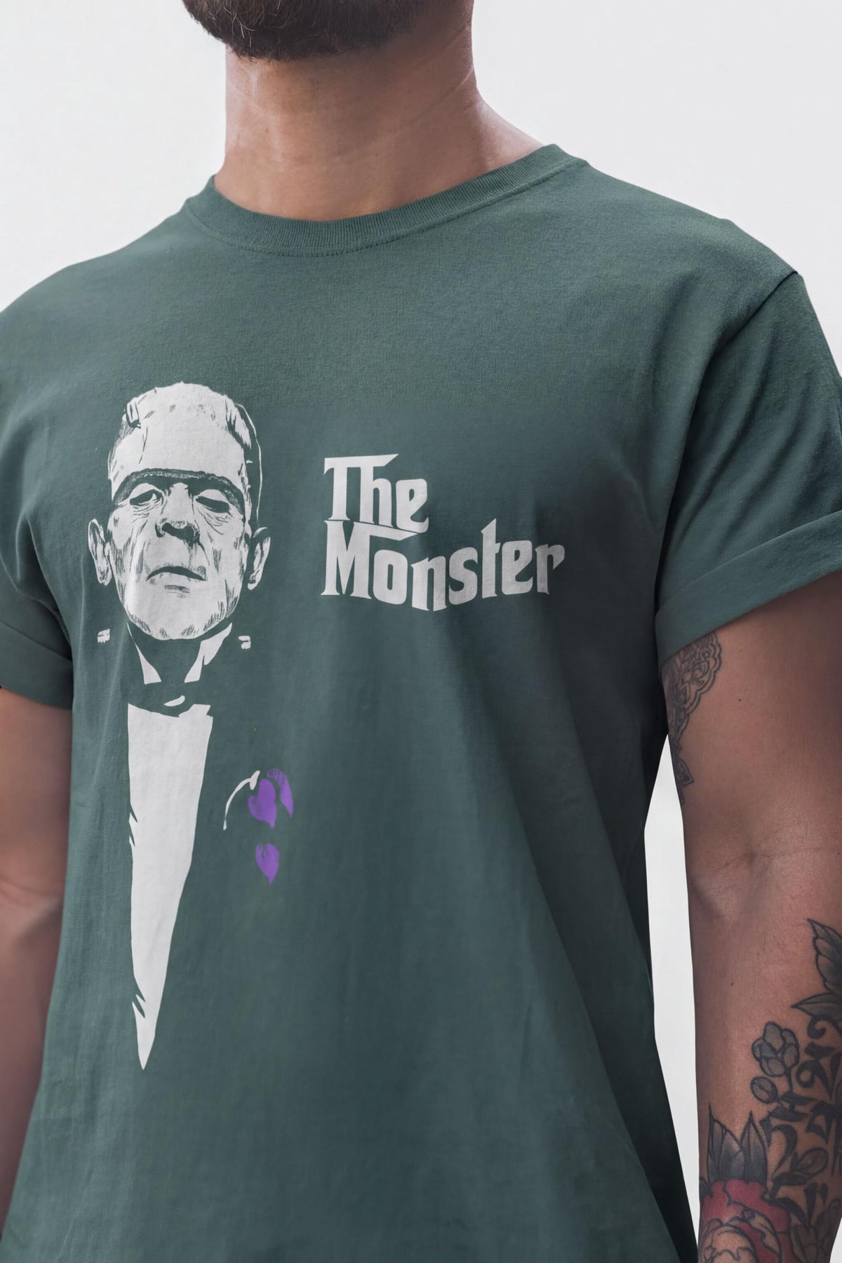 Comfort Colors® The Monster God father Style Shirt, Halloween Tee, Trick Or Treat Tshirt, Fall Autumn Top