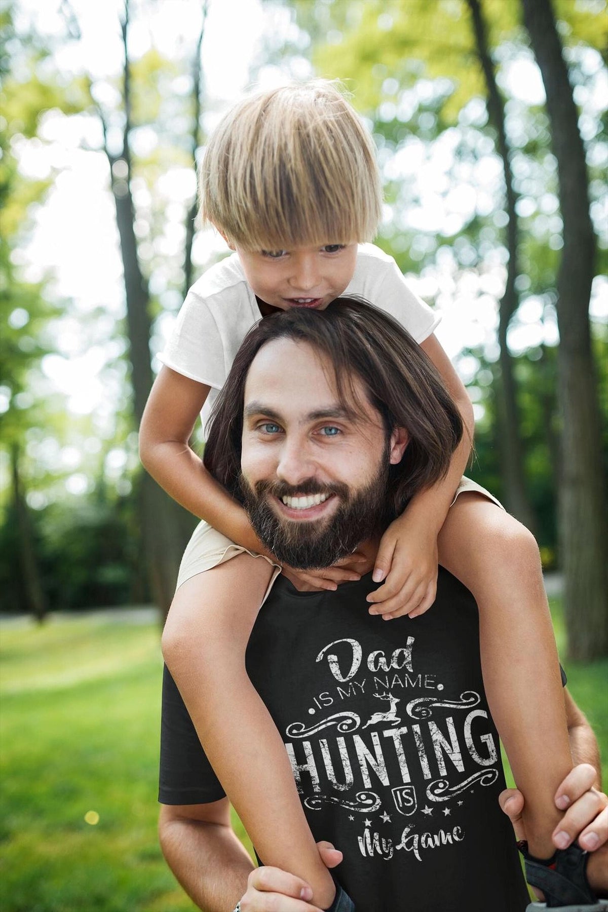 Dad Hunting T-Shirt, Father's Day Gift for Hunters, Camping Tee