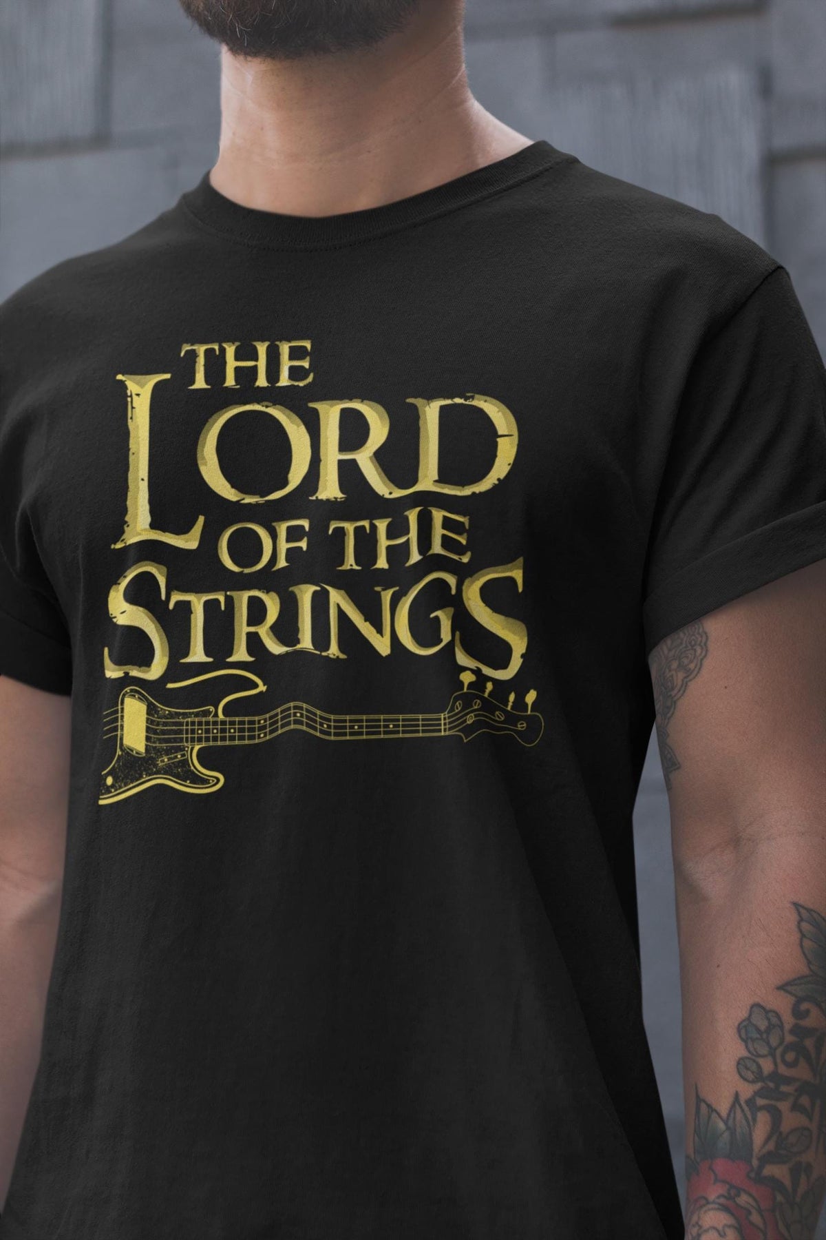 Lord Of the Strings Bass Player T shirt, Gift for Bass Guitar Player, Bassist Gift, Bass Music Gifts, Funny Bassist Tee