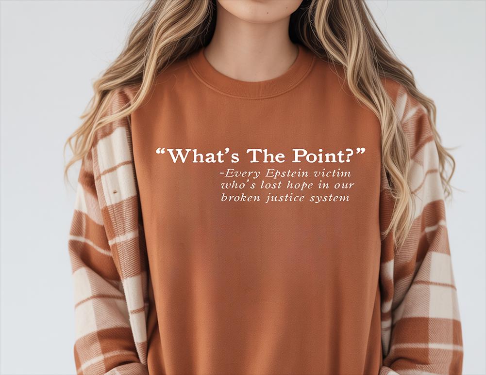 FDT Comfort Colors® Victims Support Shirt | Whats The Point Tee, Anti Trump Top