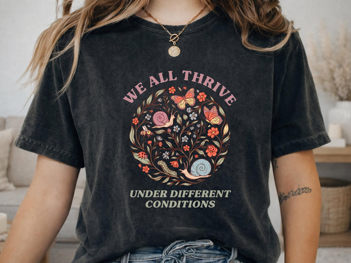 Comfort Colors® We All Thrive Shirt, Back to School  Special Education SPED Teacher Gift