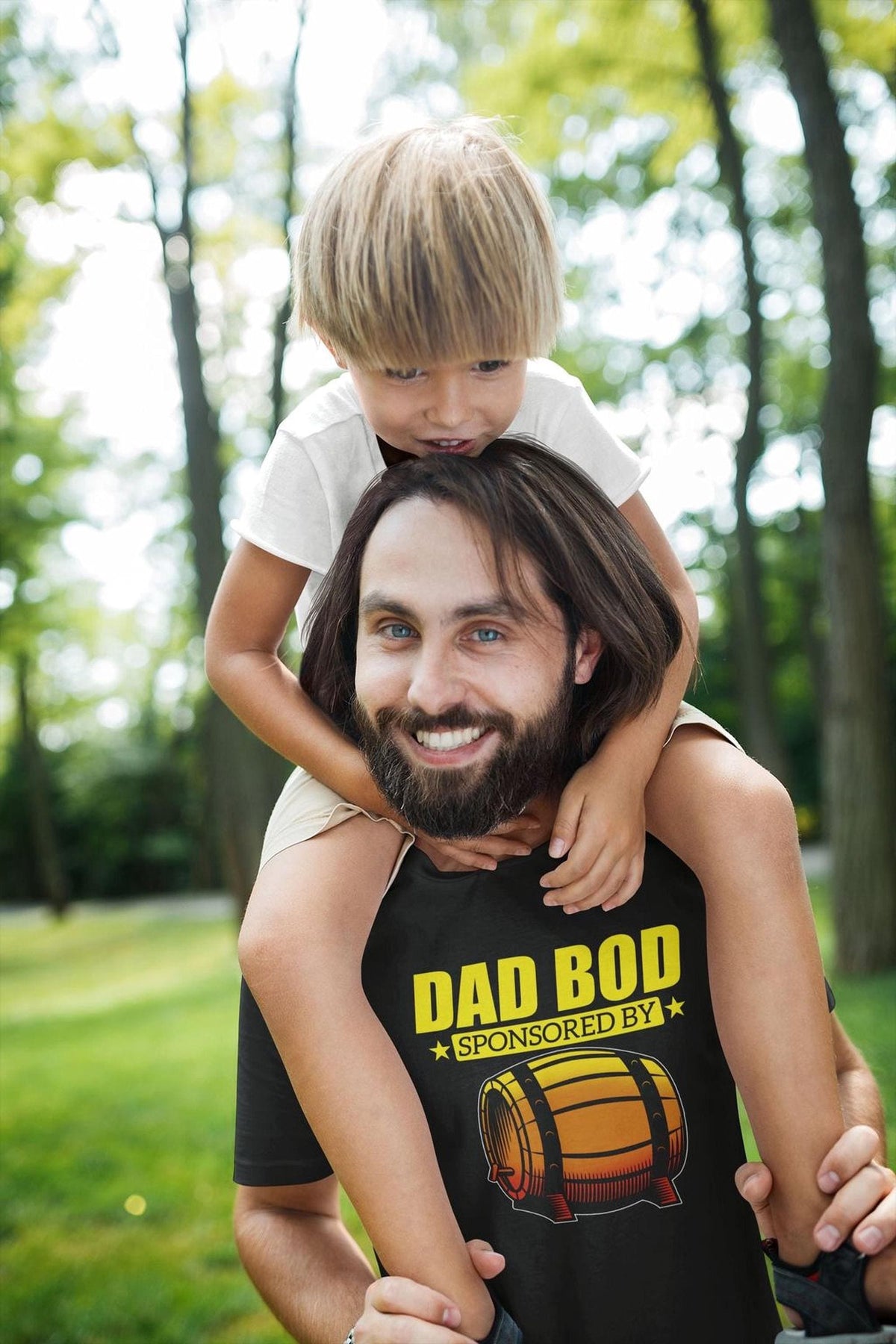 Dad Bod Funny T-Shirt, Fathers Day Tee, Family Casual Wear
