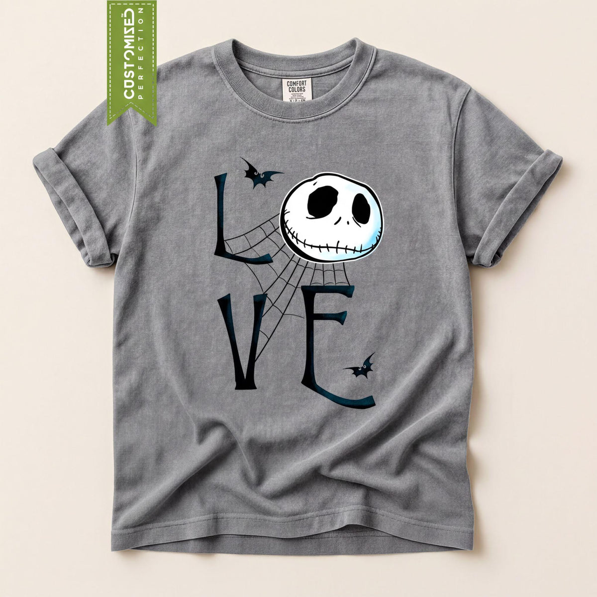 Love Halloween T-shirt, Comfort Colors® Trick Or Treat Tee, Stay Scary Top, Skellington Tshirt