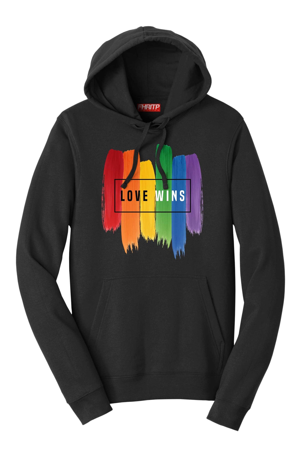 Love Wins LGBT+ Rainbow Flag Pride Proud Hoodie