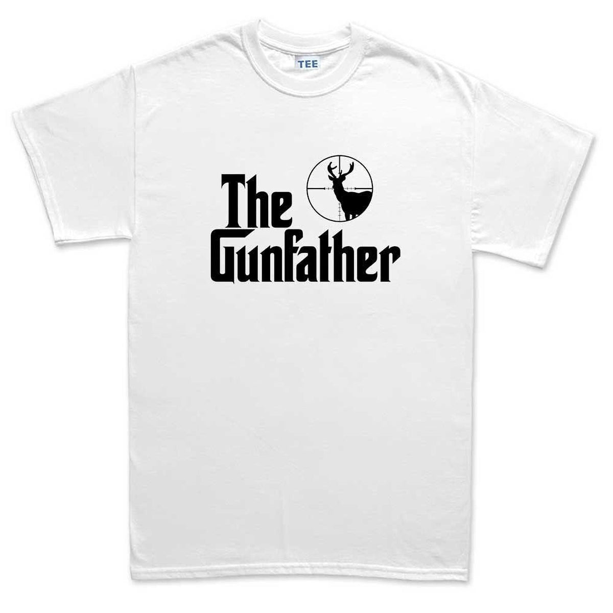 The Gun Father Dad Shirt, Hunting Shooting Camping Mens Tee