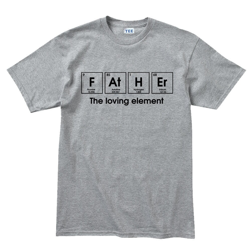 Periodic Dad - Father's Day Gift for Daddy Papa Mens T shirt Tee Top T-shirt - R1791