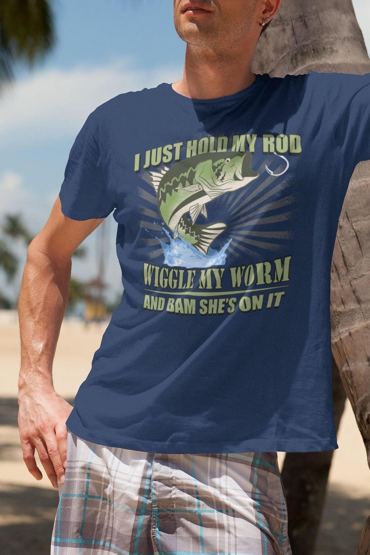 Funny Fishing Shirt, Fly Fisherman Angler Top, Gift For Dads Comfort Colors® Tee