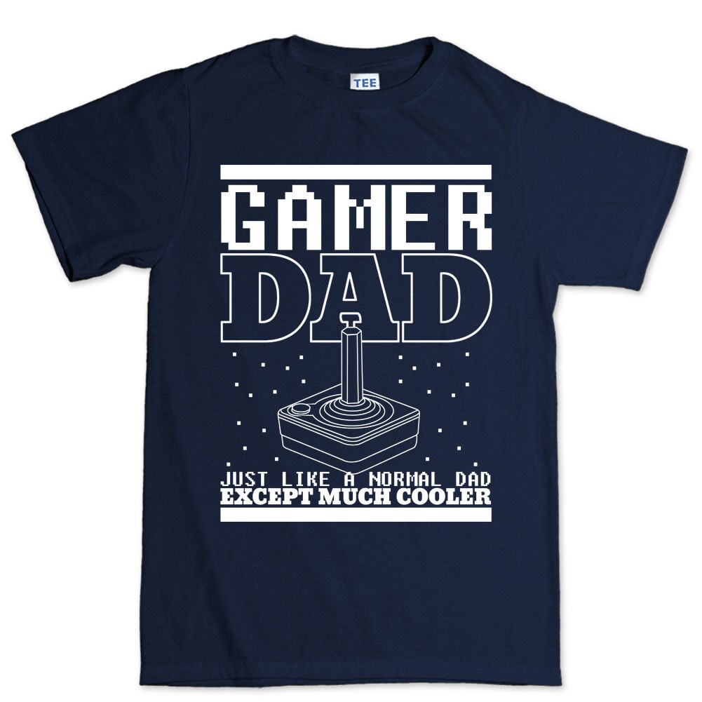 Gift for Him, Gifts for Dad Gamer Shirt, New Dad Birthday Gift, First Time Dad Gift, Dad and Son Funny T-Shirt Gift, Retro Gamer Dad T-shirt