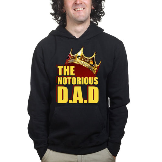 Mens Notorious DAD Father Daddy Gift Hoodie Shirt - FD17111