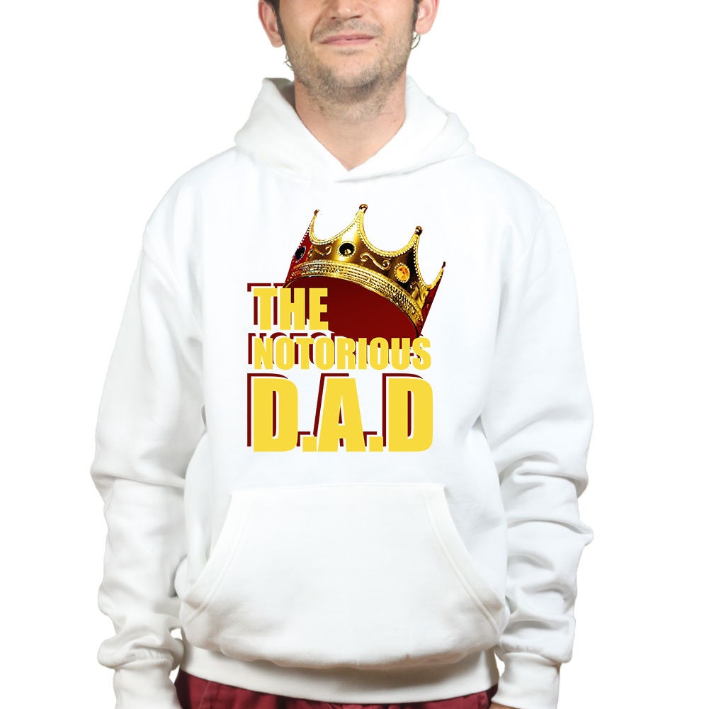 Mens Notorious DAD Father Daddy Gift Hoodie Shirt - FD17111