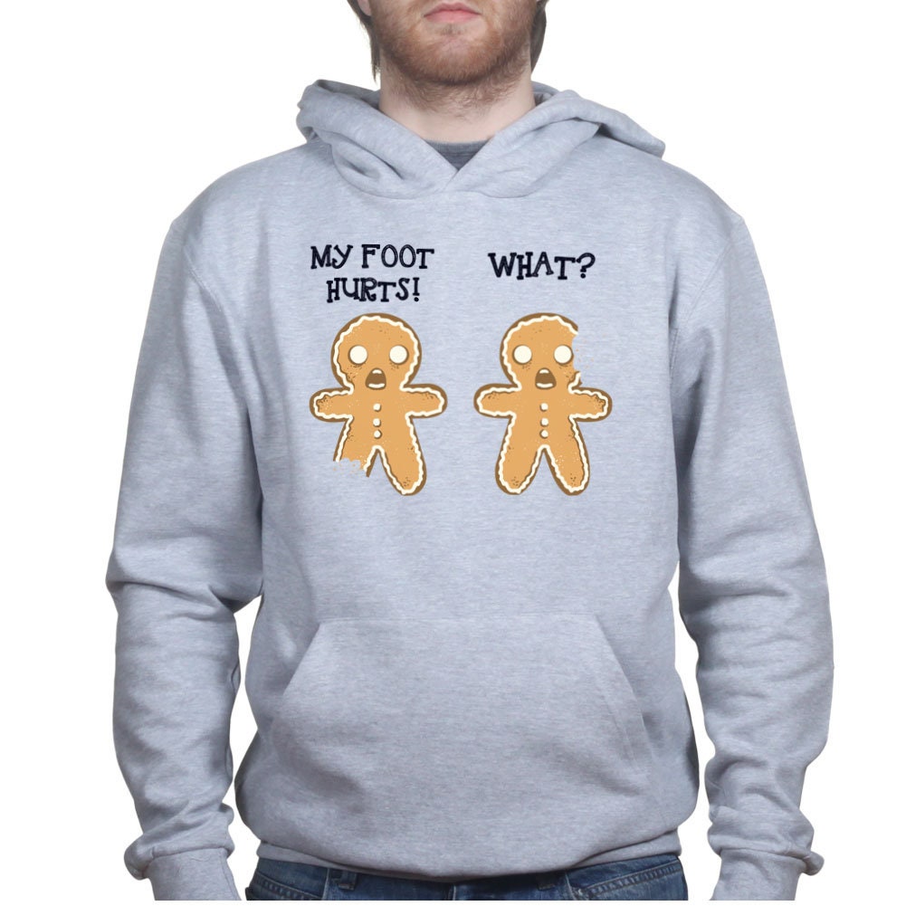 Gingerbread Men Funny Christmas Xmas Gift Present New Hoodie