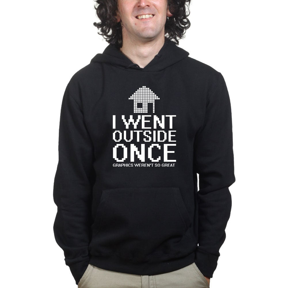 Outside Graphics Not So Great Gamer Hoodie