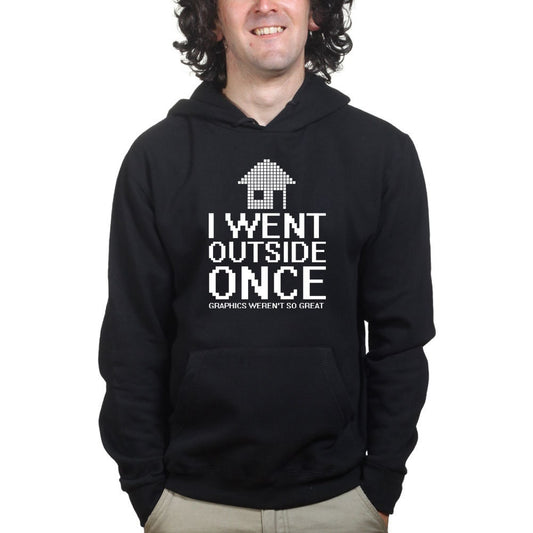 Outside Graphics Not So Great Gamer Hoodie