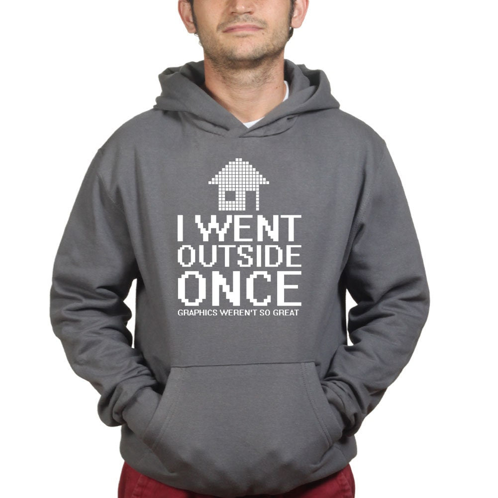 Outside Graphics Not So Great Gamer Hoodie