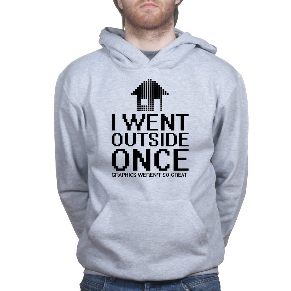 Outside Graphics Not So Great Gamer Hoodie